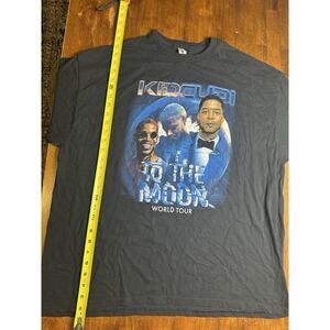 Kid Cudi T Shirt Mens XXL Black To The Moon World Tour Hip Hop Delta Pro Weight